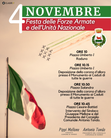 Immagine di 4 Novembre, il programma delle celebrazioni